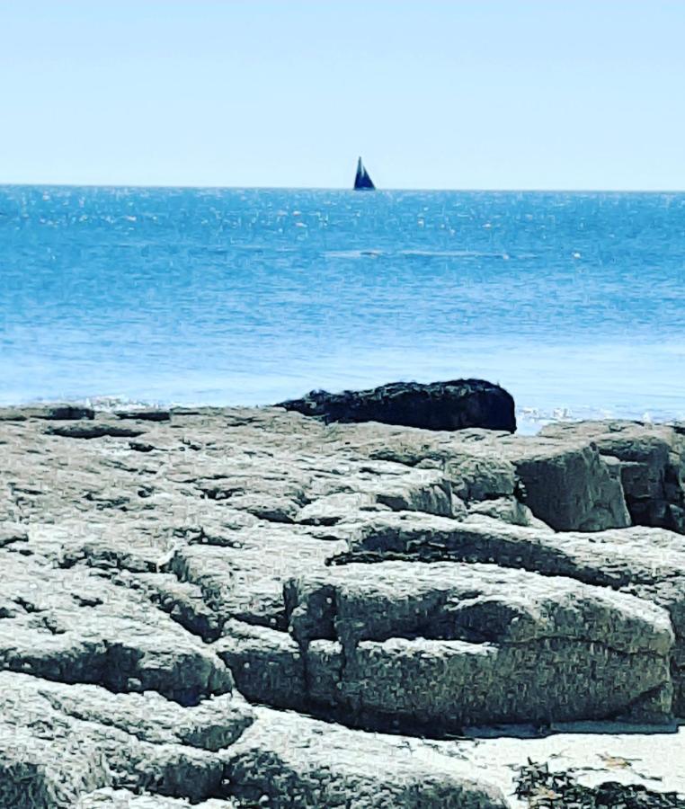 Le 3 Appartement Vue Mer Avec Jardin 100M De La Plage Et De La Thalasso Concarneau Exteriör bild